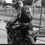 바이크 백팩 자토바이 오토바이 LED 리어백 방수