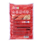 가람 숯불갈비향 불갈비 소시지 1kg 3개