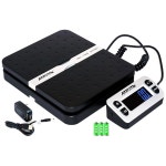ACCUTECK ShipPro 110파운드 x 0 1온스 디지털 우편 저울 블랙 1 Pack W-8580-110