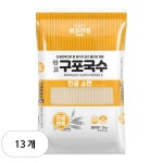 몽고식품 몽고식품 구포국수 진공소면 3kg 14개