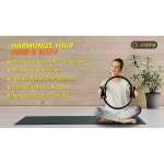 필라테스 링 서클 - 2팩 14 섬유유리 홈 장비 패딩 폼 손잡이 토닝 허벅지 안쪽 골반 운동에 이상적 가정 헬스장 수업에서