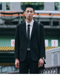 STCO STCO 릴렉스핏 에센셜 블레이저 100