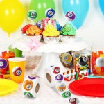 A1die 리얼리스틱 당구공 스티커 - 1-16 컬러 볼 필 앤 스틱 데칼 비닐 방수 범퍼 스포츠 게임 보상 노트북 벽 창문 물병 롤 2개