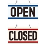 OPEN 체인걸이형 양면 안내판 CLOSED19