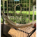 해먹 브라질 이중 부드러운 패브릭 면 캔버스 걸이식 휴대용 2인용 보호 프린지 대형 성인 뒷마당 여행용