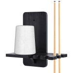 겔린 벽걸이 우드 콘 초크 홀더 견고한 풀 핸드 당구대 원뿔 5개의 홈이 테이블 액세서리 Classic Style