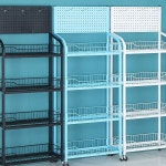 철제 선반 진열대 매대 편의점 수납장