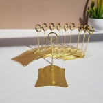 가격표 네임택 스탠드 메탈꽂이 10p 메모 홀더