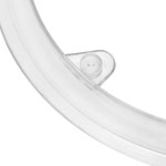 Xhziy 투명 자전거 체인 가드 산악 스크류 2PCS