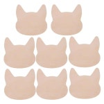 미완성 모양의 조각 나무 컷 아웃 그림 수공예품 기본