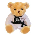 정도 기념품 테디 곰인형 검은띠옷 태권도 생일 검은띠 인형 30 곰없음 도복 빨간띠 검은띠옷 곰없음 30센티 정도