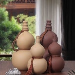 호리병 동동주 막걸리 술병 휴대용 조롱박 청화잔 1 가벼운술잔 스크럽블랙 밀봉 누출방지