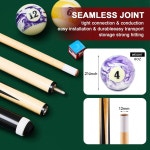 아웃투스 71pcs 풀 테이블 액세서리 당구공 삼각형 스탠드 큐 체크스 스팟 스티커 브러시 Standard Style Balls