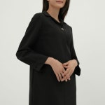 지센 지센 H라인 유럽수입소재 버튼포인트 원피스 100 사이즈 100 참조