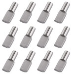 선반 말뚝 핀 60개 캐비닛 가구 숟가락 모양 지지대 니켈 도금 선반용