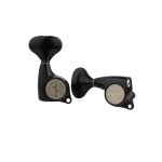 가이커 6Pcs 기계 헤드 3L 3R 1 21 밀폐 튜닝 키 페그 튜너 세트 ST TL SG 스타일 일렉트릭 또는 어쿠스틱 교체 Chrome