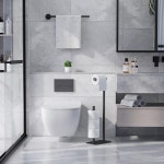 키트슈어 화장지 홀더 프리 스탠딩 - 대용량 4롤 미끄럼 방지 스탠드 안정 베이스 24 4 x9 3 x5 5 24 4 x9 3 x5 5