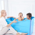 접이식 욕조 2인 휴대용 대형 간이 간이욕조 성인용 접히는 인용