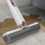 cm00247 미니밀대걸레 주방 욕실 세면대 거울 책상 청소기 스펀지 청소 스퀴지