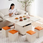 거실 리프팅 테이블 김승수 소파 미우새 변신 책상 다기능