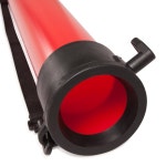 어깨끈이 달린 감마 스포츠 테니스 볼호퍼 볼 튜브 18개의 공을 들고 빨간색으로 표시됩니다 Balltube