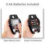 그램 프레스 디지털 행잉 크레인 저울 사슴 사냥 저울 농장 낚시 물고기 고기 게임 수하물 홀드 테어 Black-GP-ADS 300KG