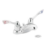 모엔 Moen 8820 Commercial M-Bition 10 4 센터세트 화장실 수도꼭지 배수구 1 5gpm 크롬