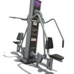 올핀 한별 - 야외헬스형기구 조합형 L230 W74 2인용 운동시설 HBC3302 H190CM