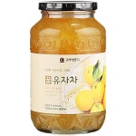 고려에프디 꿀 유자차 1Kg 1개 유자차 탕비실 손님대접 겨울 음료 차 따뜻한 휴식시간 카페 유자음료 유자