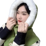 쌍문상회 부클 방한모자 그린 JT79