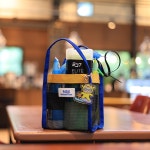 히지 샤워 박스 1L 수영 목욕 메시 미니 손가방 가방 메쉬백 워터파크