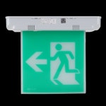 피난유도등 천정형 중형 단면 좌측 고효율