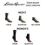 에디 바우어 여성용 듀라 드라이 수분 조절 6켤레 크루 양말