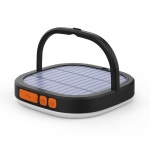 LED 캠핑 랜턴 태양광 5000mAh 충전식 조명 2000루멘 5가지 모드 IP65 방수 USB 충전 - 정전 허리케인 하이킹 물고기 비상 가정용 랜턴