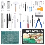 Fify 건담 모델 도구 키트 기본 조립 수리를 위한 취미 건축 키트 Set B 29PCS
