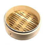 2호 지름15cm 대나무 만두채반 찜기 계란찜기 전자렌지 용기 스텐 전자레인지 실리콘 냄비 달걀찜기 만