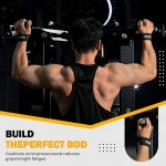 역도용 FITFIV 팅 스트랩 근력 운동용 손목 네오프렌 패드 쿠션 - 남녀