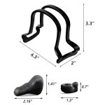 초급 바이올린 비올라 교구 액세서리 블랙을 위한 활 그립이 투오렌 바이올린 교정기