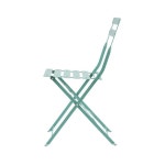 감성 카페 다양한 컬러 메탈 접이식 슬림 디자인 의자 경량 모던 체어 야외