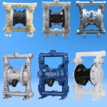 에어 다이아프램펌프 알칼리방지 다이아후렘 합금 페인트