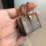 미니어처 열쇠고리 명품가방 백 숄더백 고급 키링 인형 인테리어 키홀더 가방