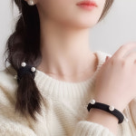 진주 방울 헤어끈 머리끈 헤어링 악세사리