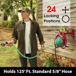 리버티 가든 713 레볼루션 다방향 호스 릴 Industrial