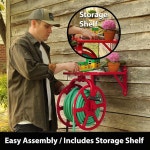 리버티 가든 713 레볼루션 다방향 호스 릴 Industrial