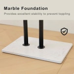 입구 침실 거실 호텔용 대리석 베이스 튼튼한 코트 트리 헤비 듀티 의류 랙이 지아유에주 랙 프리스탠딩 14 96 x 10 24 68 9 A