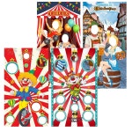 물풍선 공놀이 던지기 놀이 타겟배너 어린이집 유치원 실내 게임보드 캠핑 현수막 축제 타겟배너 180 x 90 cm