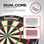 토너먼트 사양이 포함된 WINMAU 다트 블레이드 6 프로페셔널 브리스틀 보드 PDC 승인