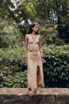 자라 자라 ZARA 스톤 장식 랩 스커트865617 M KR 28