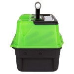 플라보 아웃도어 트레이 클래식 태클 박스 휴대용 정리함 프로스트 그린 6383FG 3