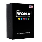 The World Game 월드 게임 - 지리 카드 어린이 가족 성인을위한 학